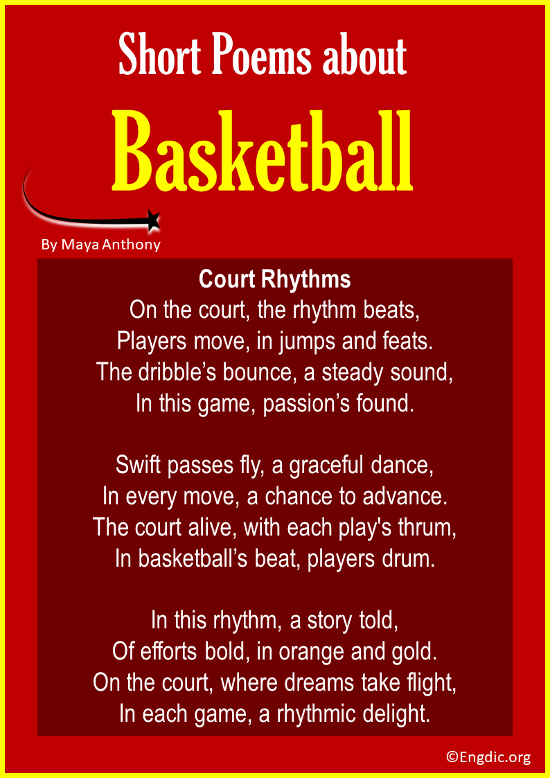 10 Best Short Poems About Basketball EngDic