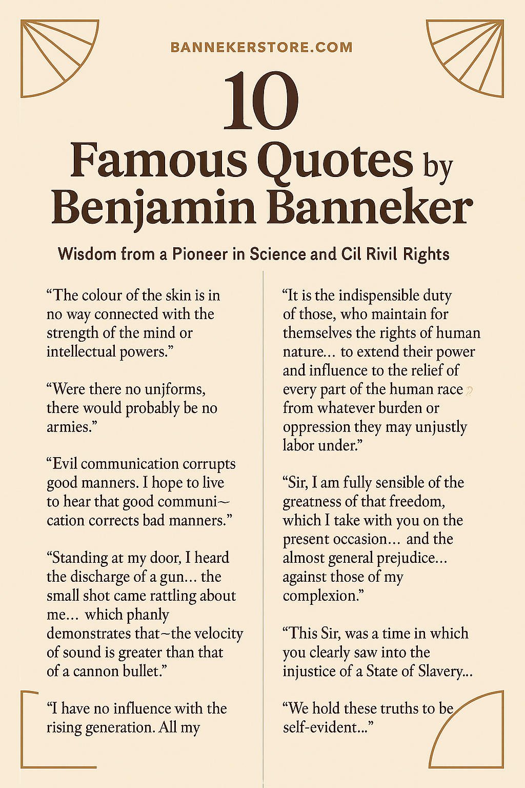 10 Famous Quotes By Benjamin Banneker Benjamin Banneker Watches And Clocks
