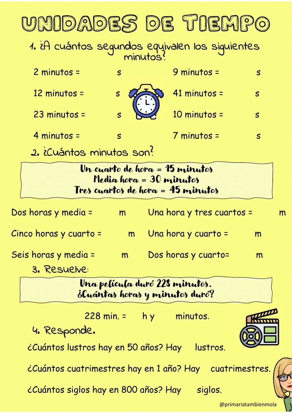 11 Ideas De Medidas De Tiempo Unidades De Tiempo Matematicas Medidas De