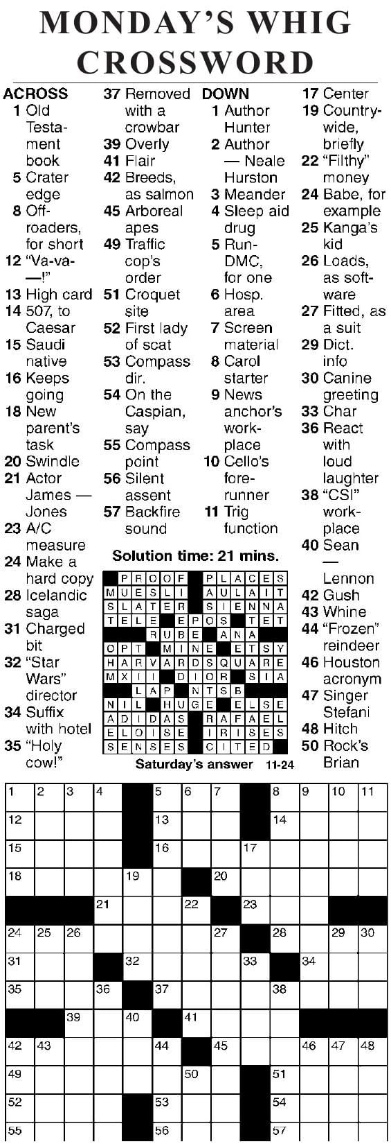 sheffer daily crossword puzzle sheffer daily crossword puzzle