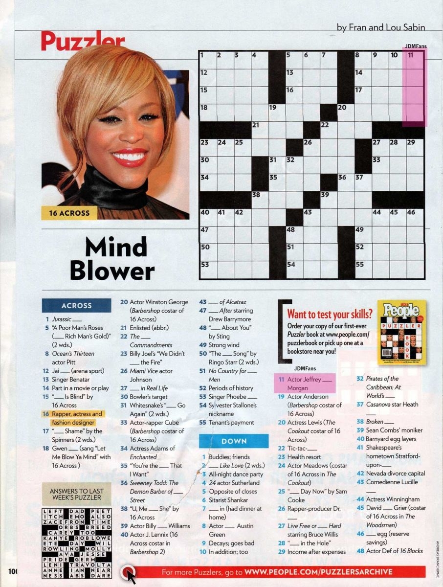 13 Crosswords Ideas Printable Crossword Puzzles Crossword Puzzles People Magazine