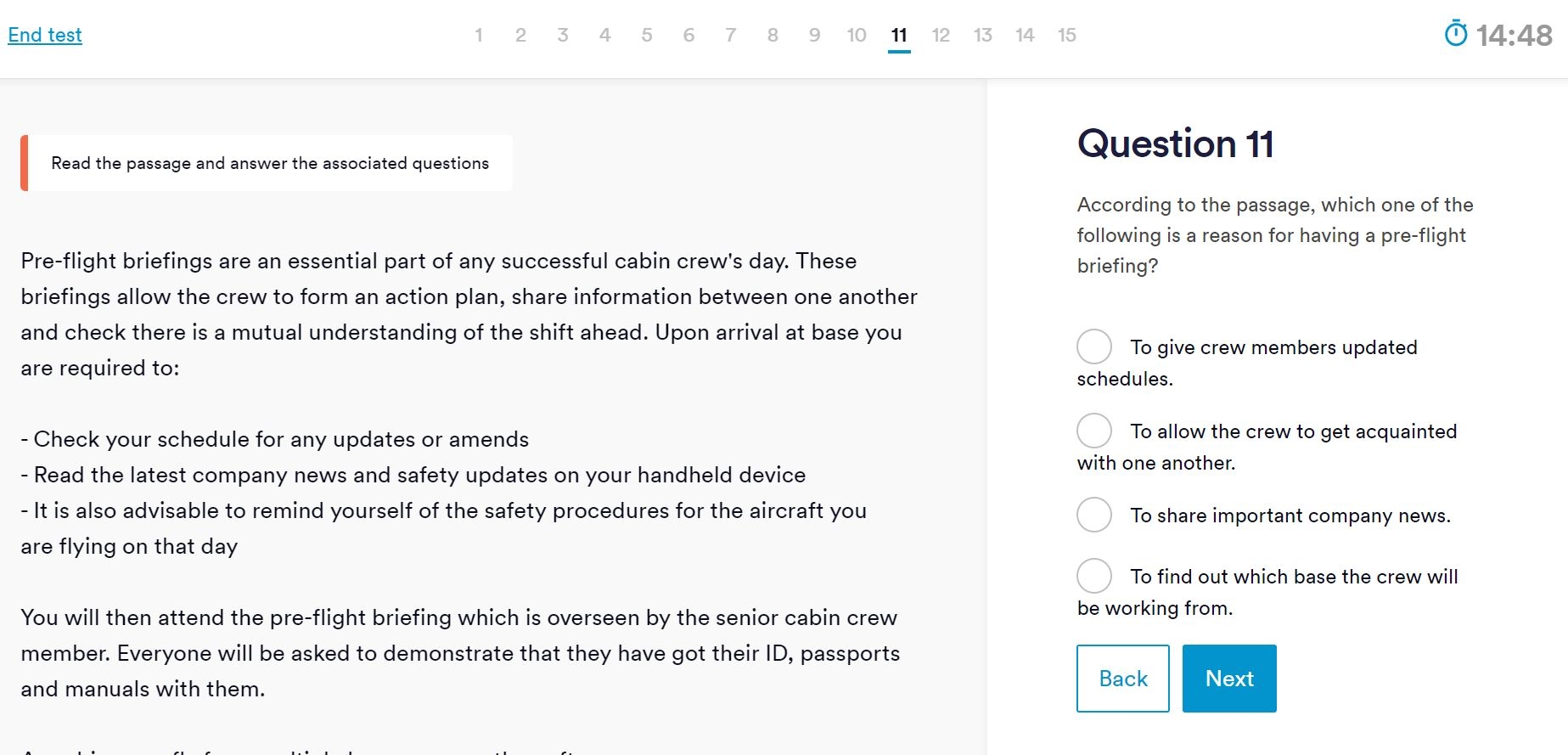 15 Basic Comprehension Tests 225 Questions