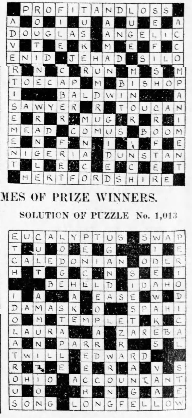 eugene sheffer printable crossword puzzles