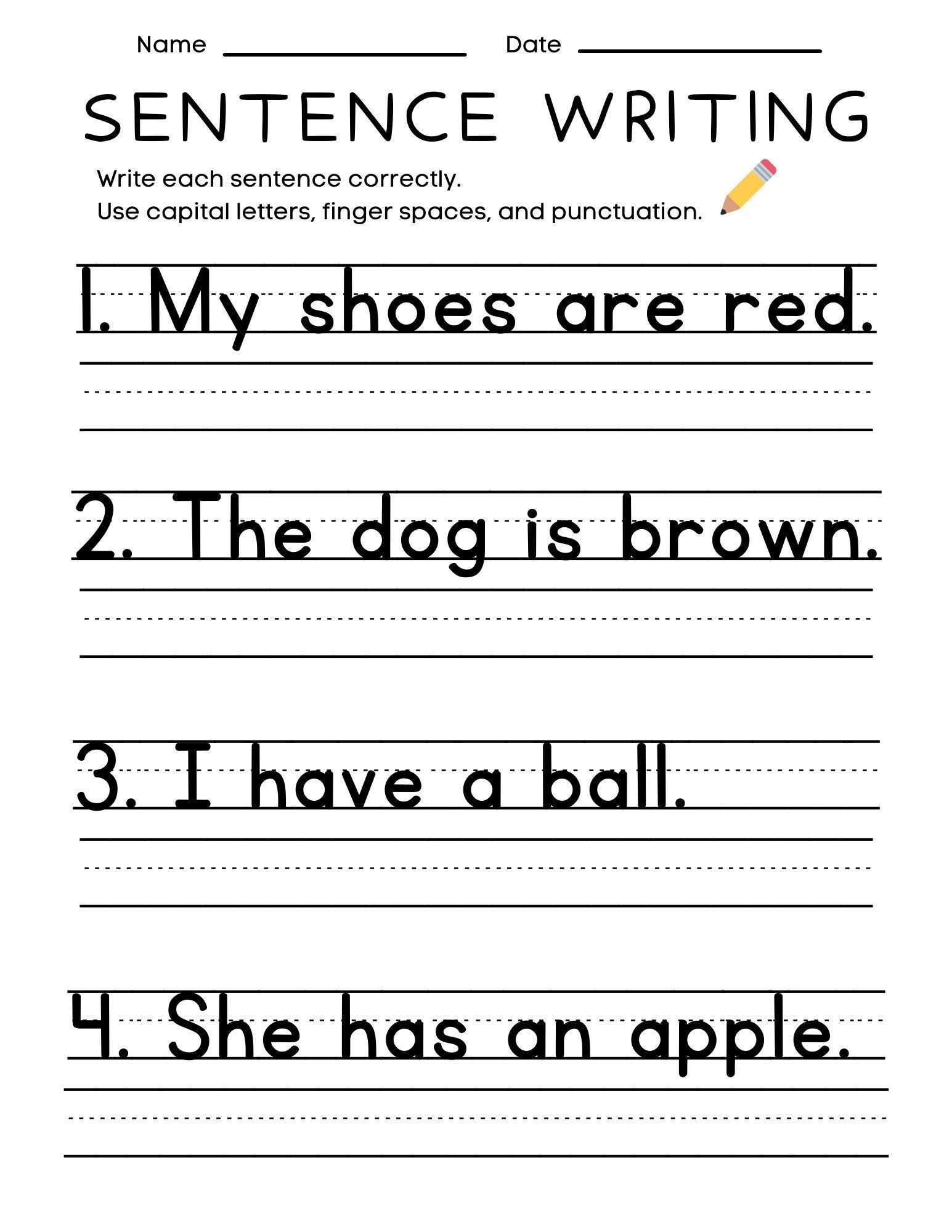 1st Grade Sentences Etsy 1st Grade Sentences Etsy