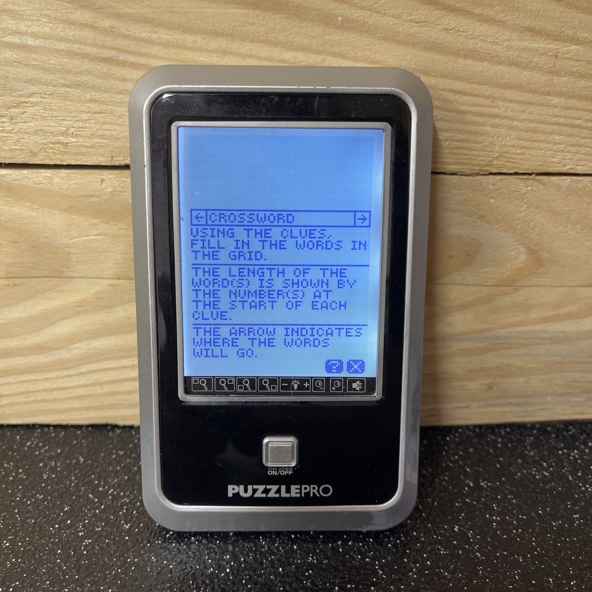 2008 Retro Electronic Crossword Puzzle PuzzlePro Game Readers Digest EBay UK 2008 Retro Electronic Crossword Puzzle PuzzlePro Game Readers Digest EBay UK