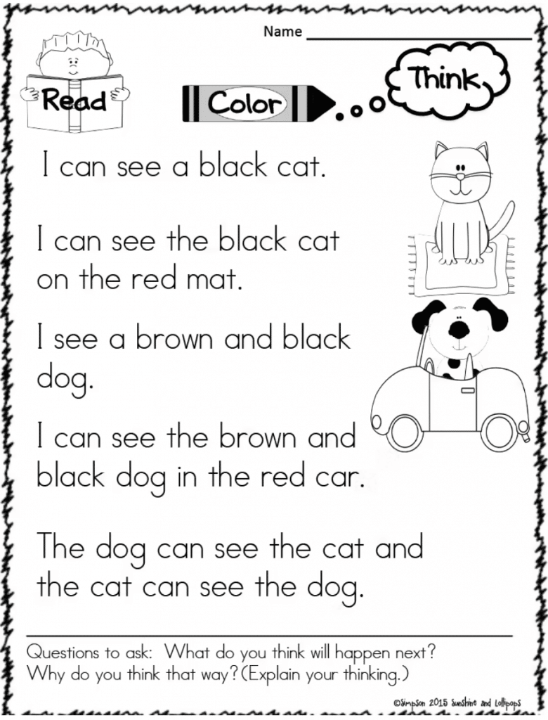 21 English Worksheets For Grade 1 That Grab Kids Attention The Teach Simple Blog