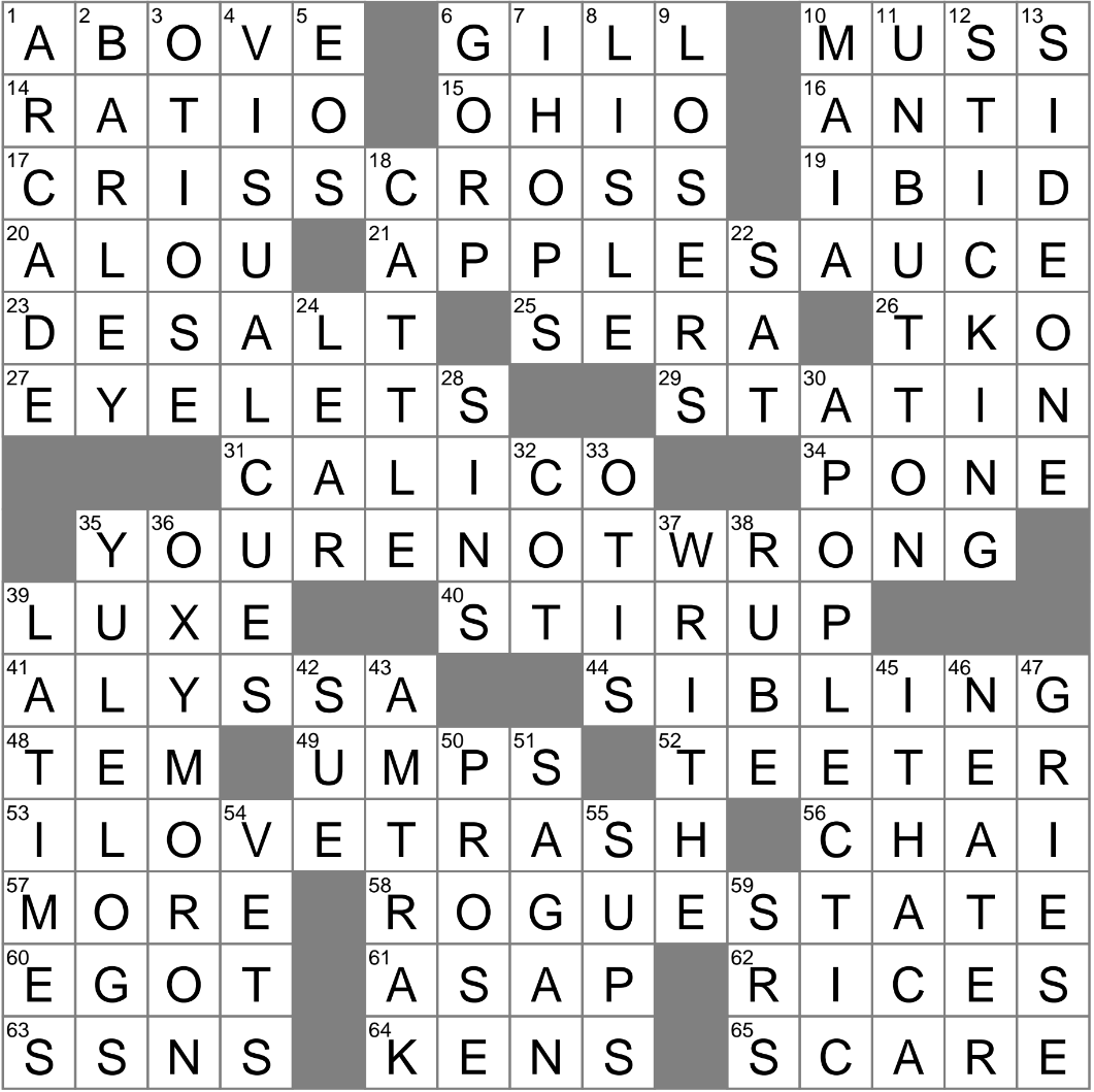 24 7 Say Crossword Clue Archives LAXCrossword