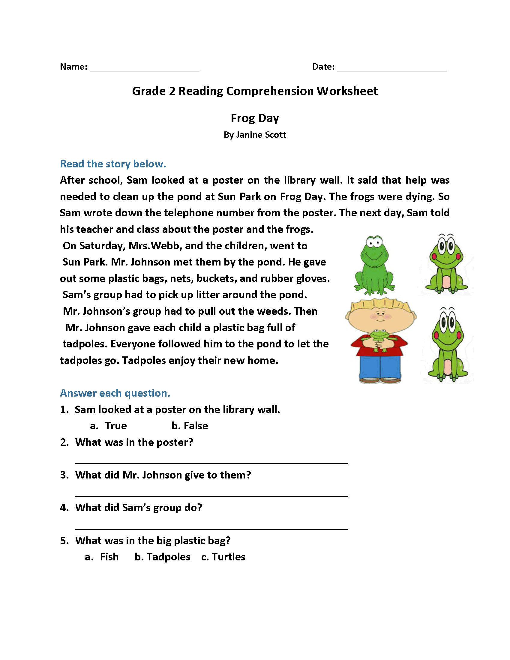 2nd Grade Reading Worksheets Best Coloring Pages For Kids 2nd Grade Reading Worksheets Best Coloring Pages For Kids