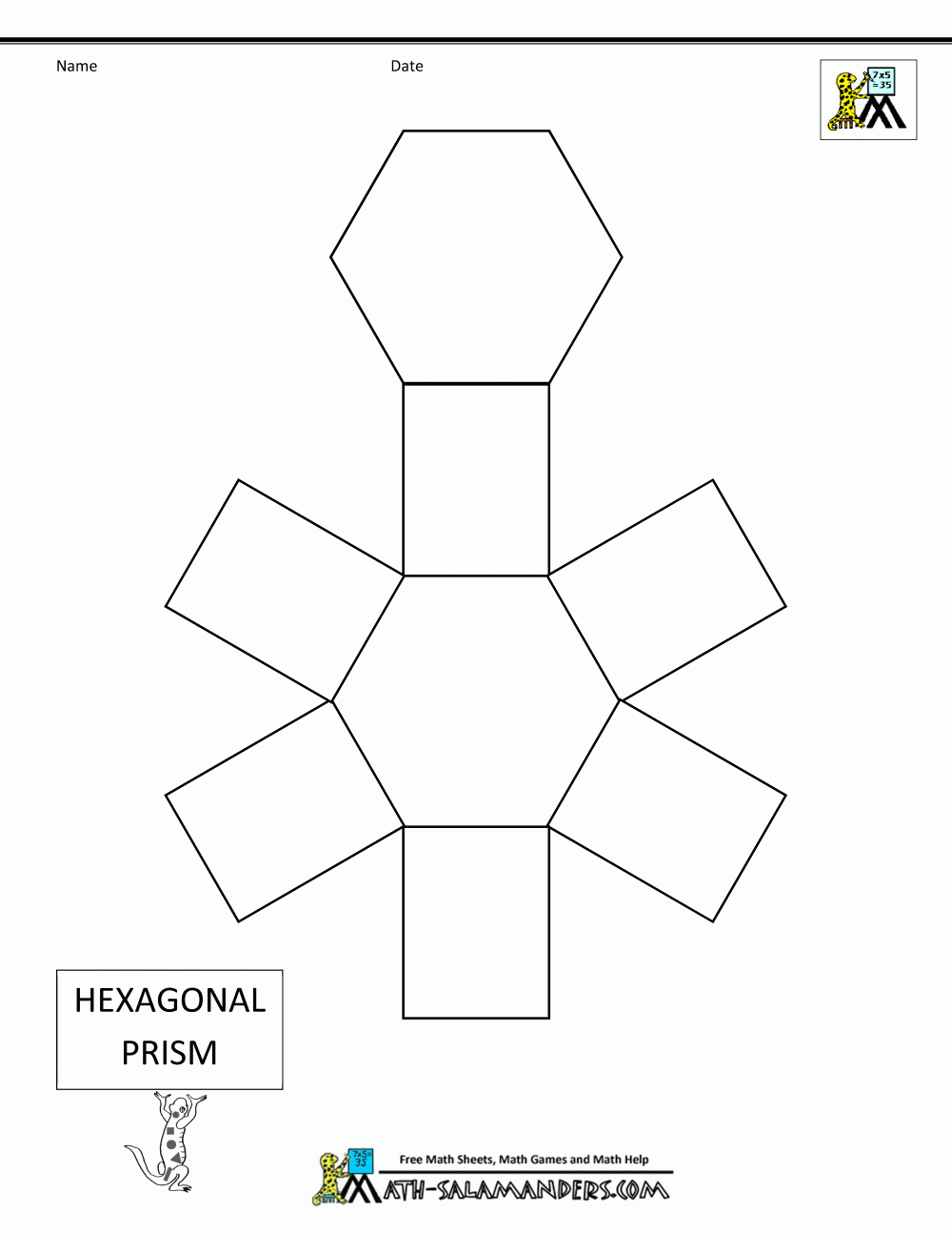 3d Geometric Shapes Nets