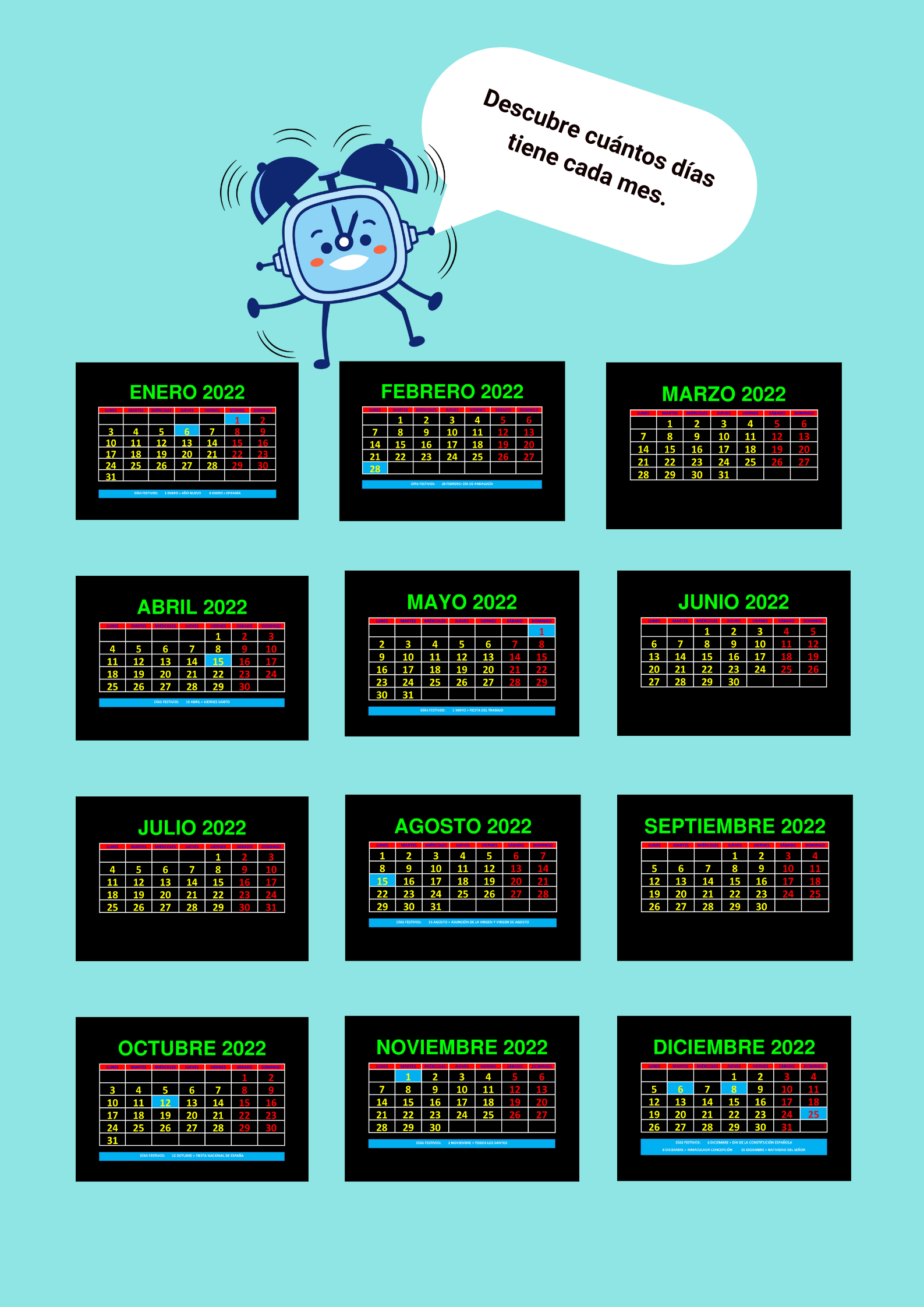cuantos meses tiene un año