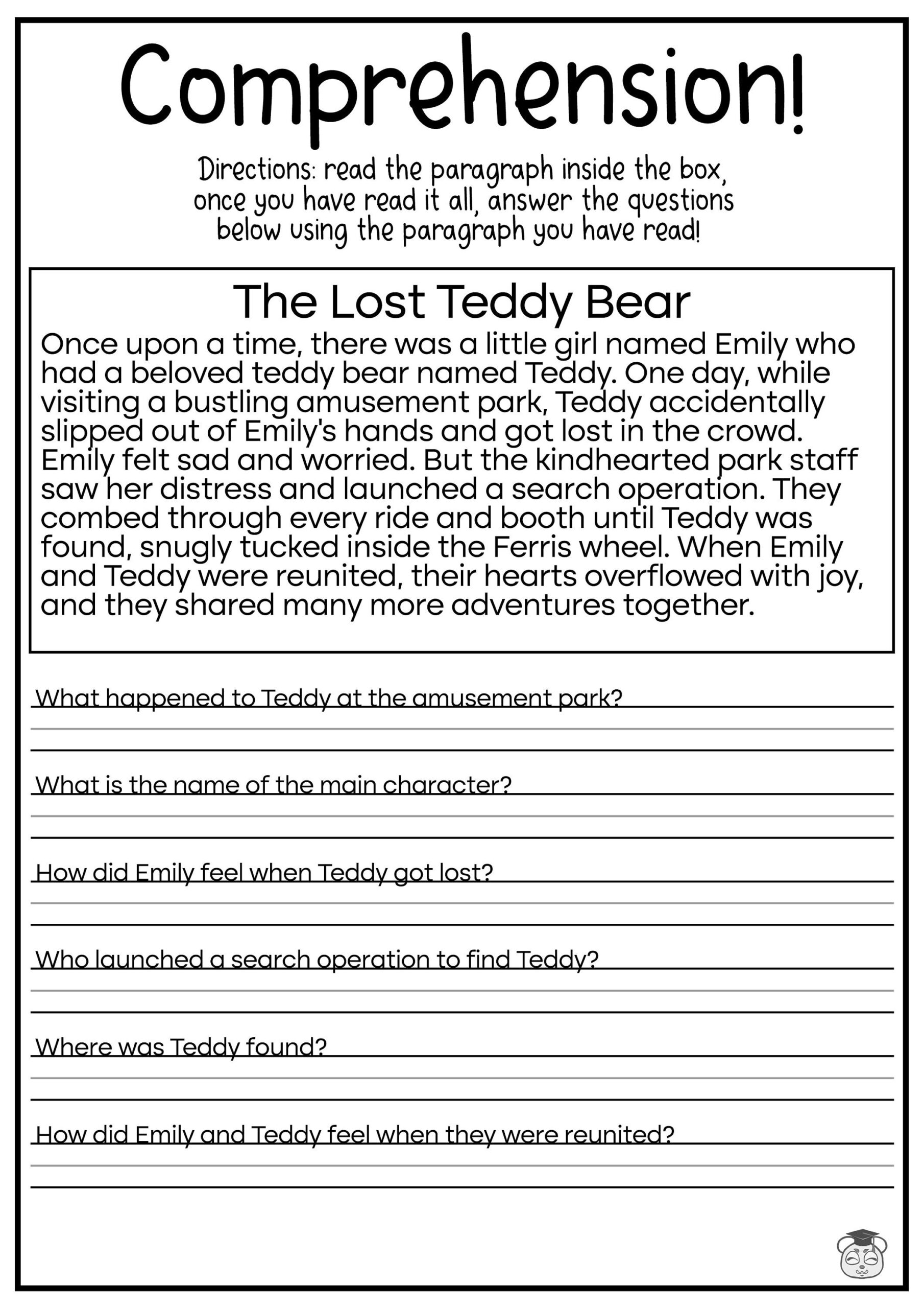 ela worksheets 4th grade