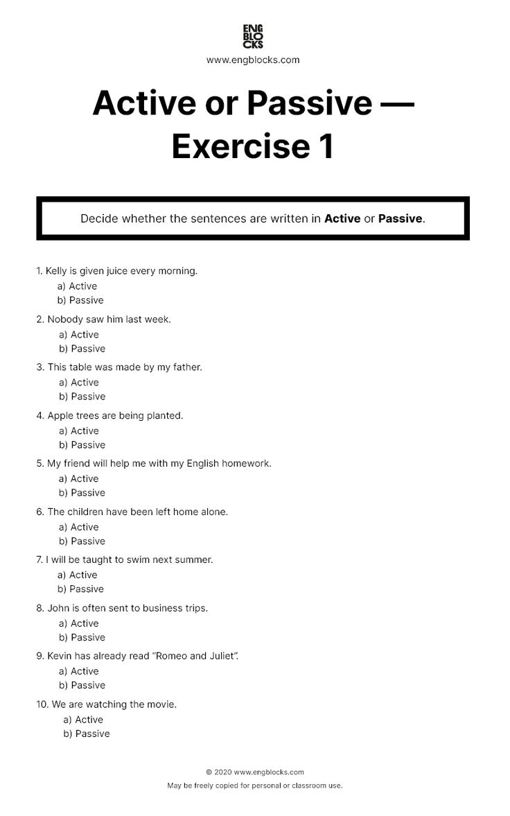 active and passive voice worksheet active and passive voice worksheet