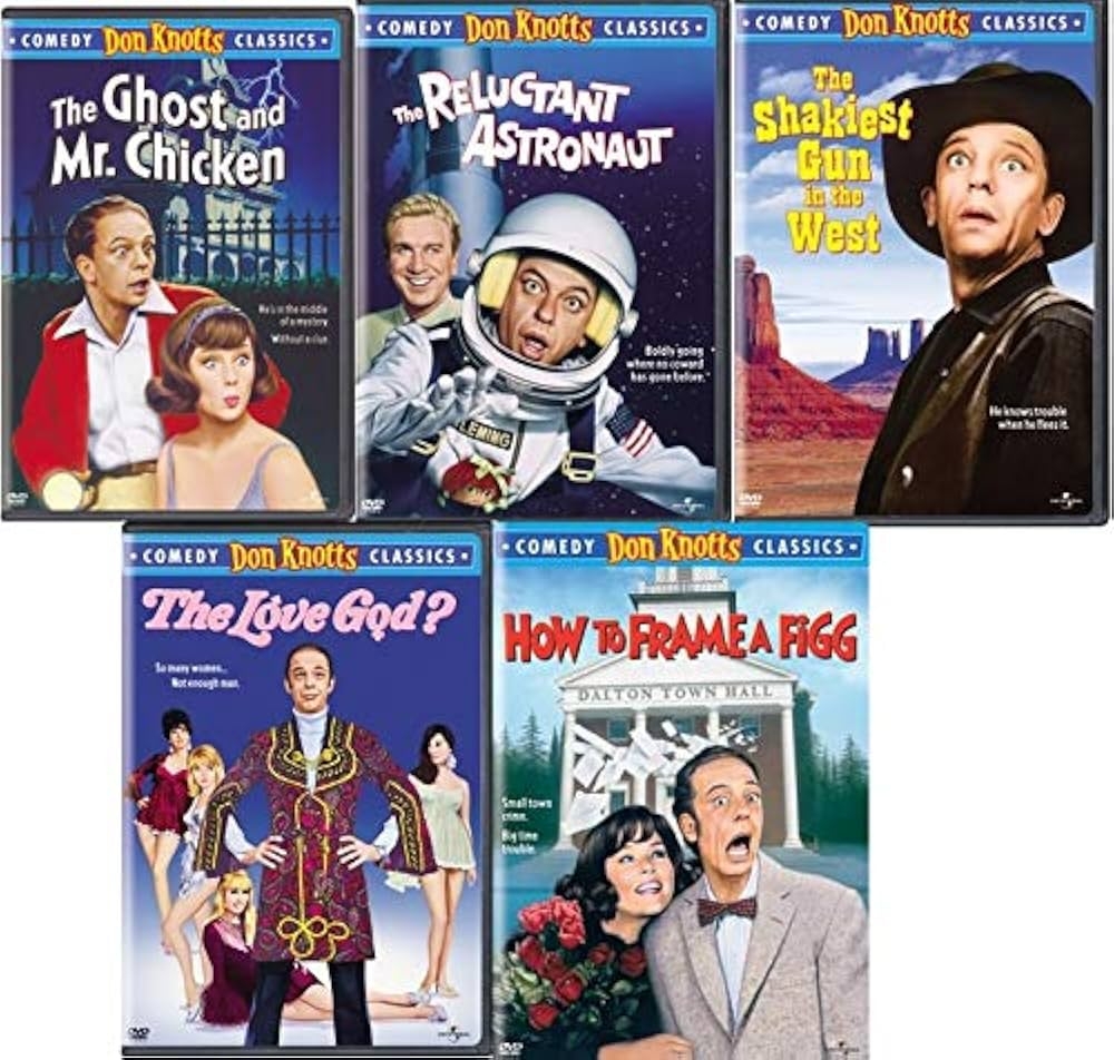 Amazon Don Knotts Classics Comedy Collection Don Knotts Joan Staley Leslie Nielsen Anne Francis Barbara Rhoades Nat Hiken Alan Rafkin Movies TV