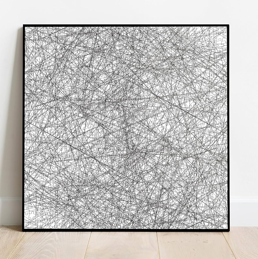 Amazon Hard Puzzles For Adults 1000 Pieces Impossible Difficult Line Puzzle Challenging Jigsaw Puzzles For Adults 1000 Pieces And Up Toys Games