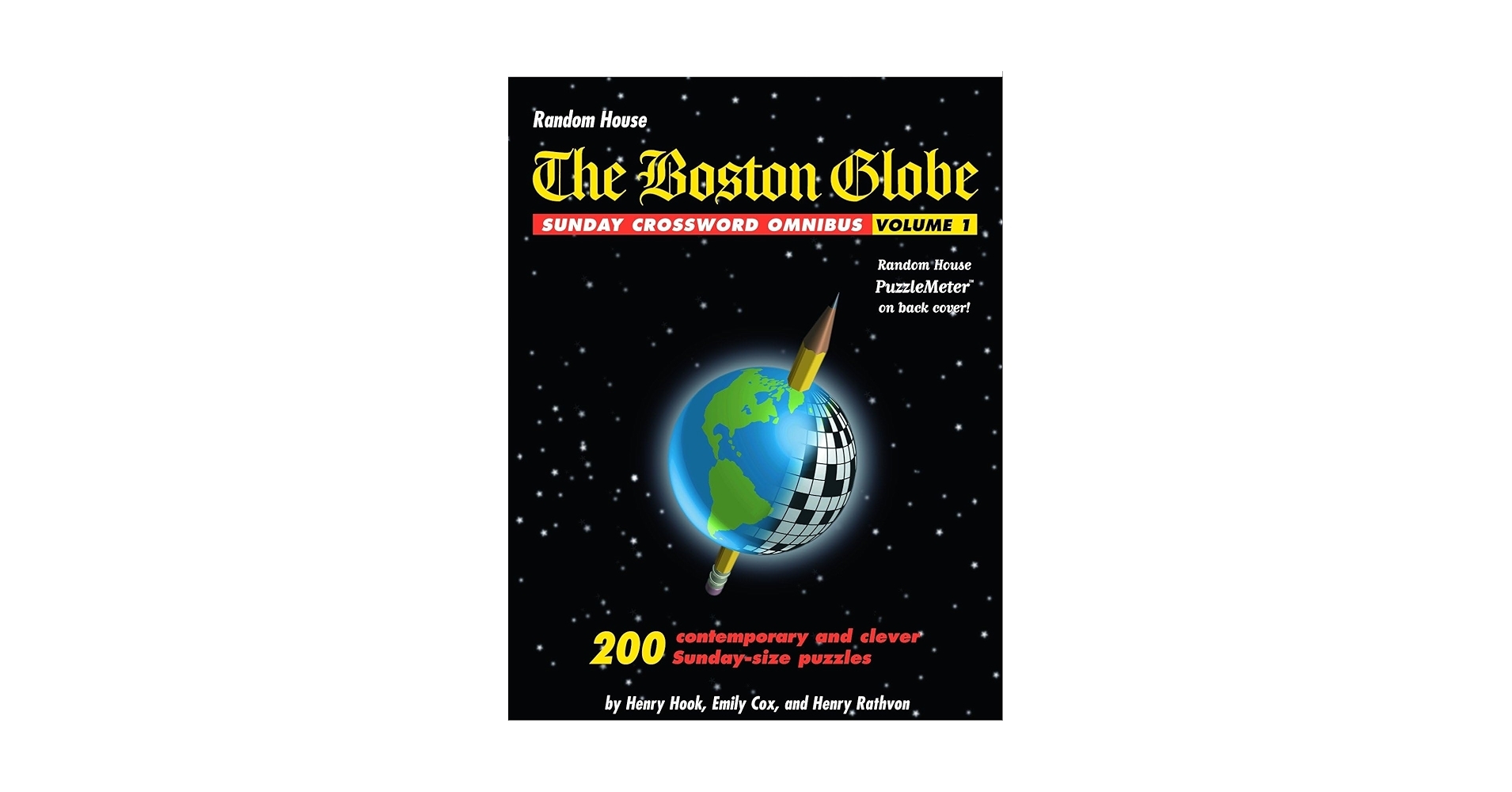 Amazon The Boston Globe Sunday Crossword Omnibus Volume 1 9780812934311 Hook Henry Cox Emily Rathvon Henry 