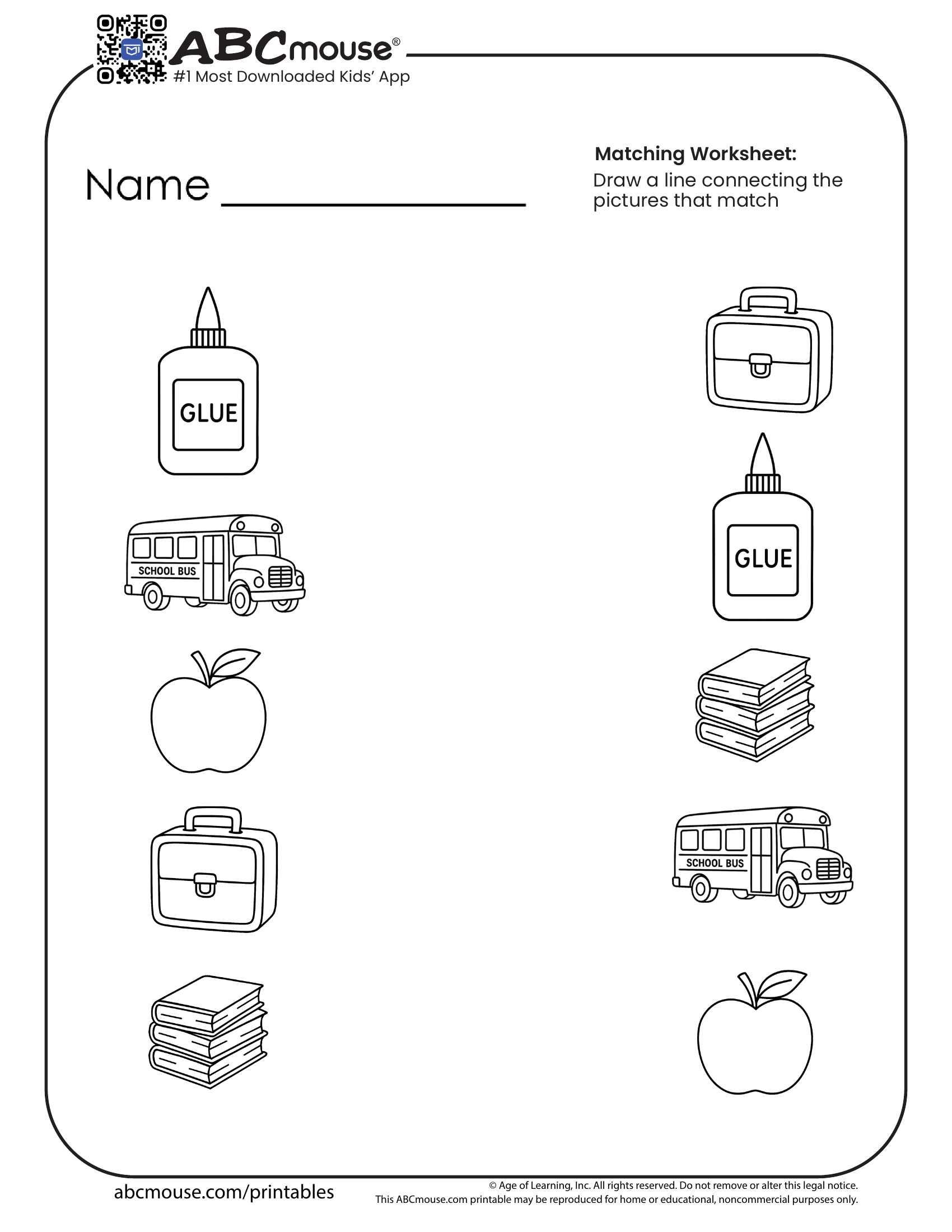 pre k worksheets free printable
