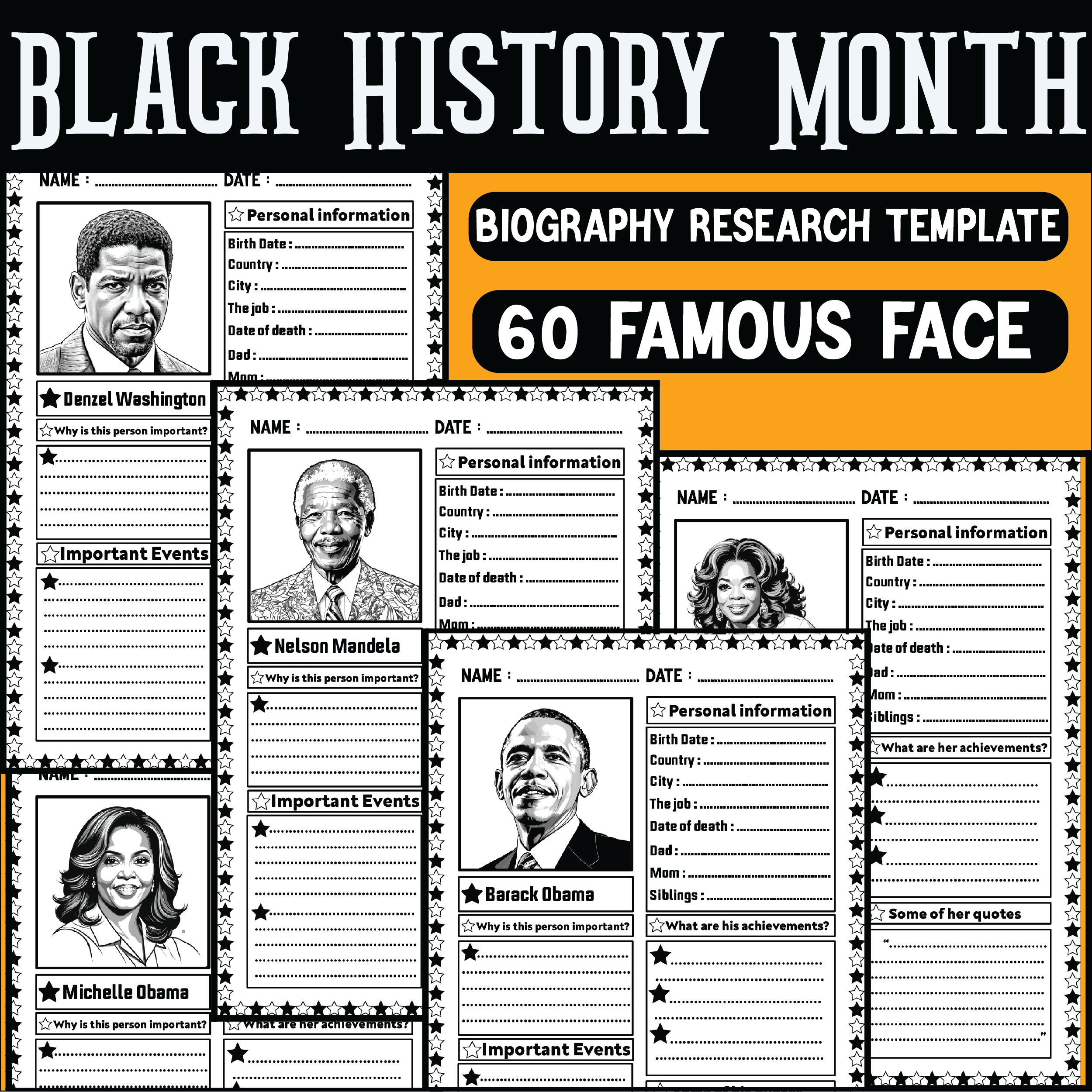 black history month worksheet black history month worksheet