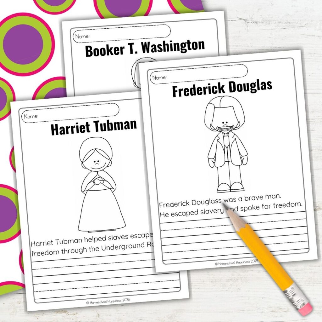 Black History Month Worksheets For 1st Grade