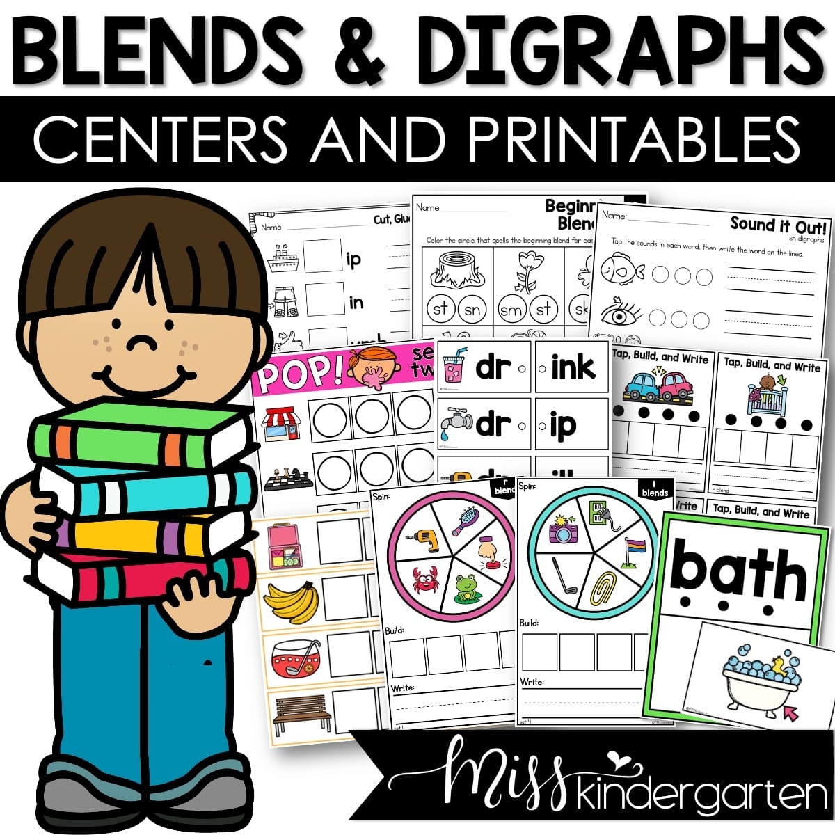 blends and digraphs worksheets