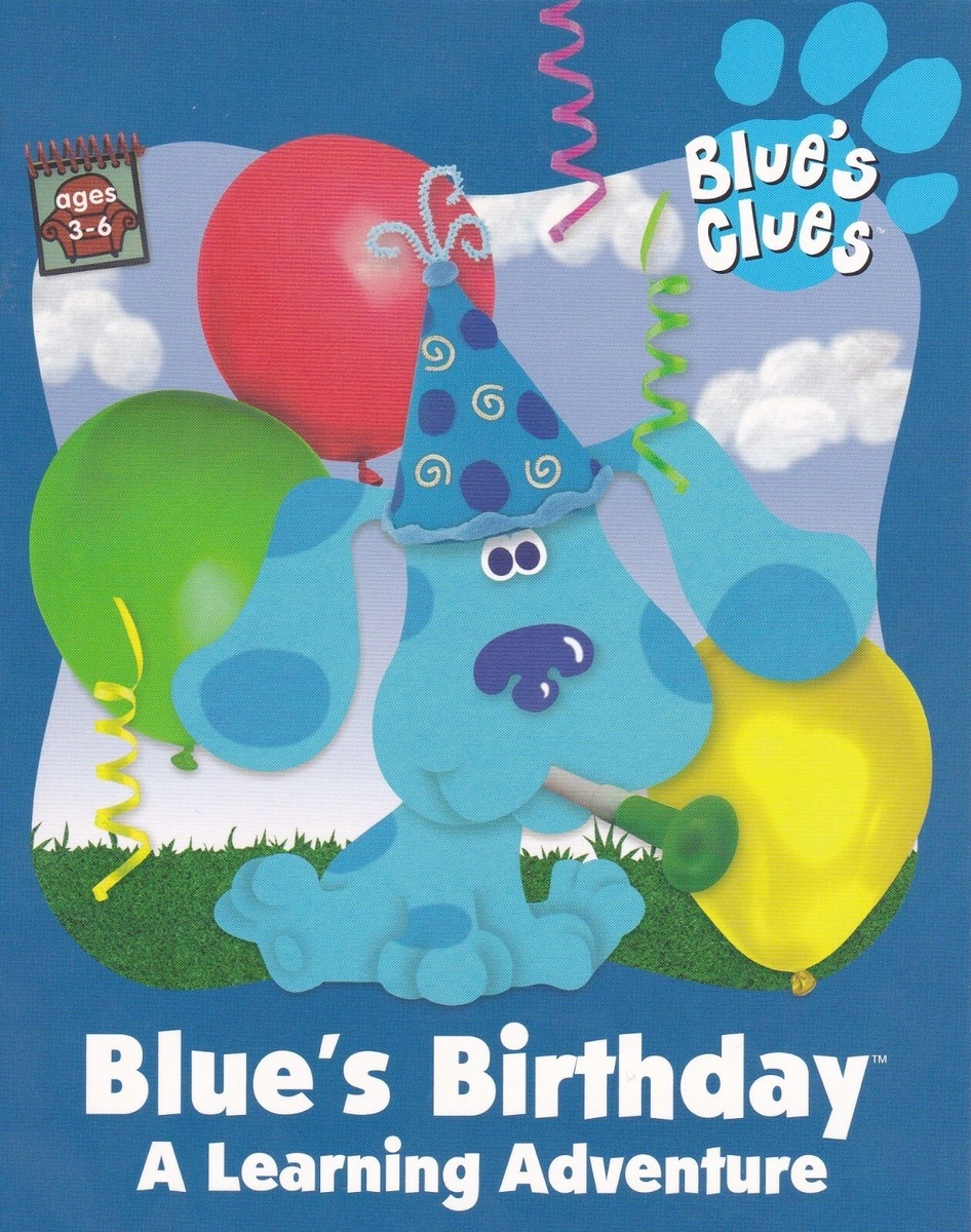 BLUE S CLUES BIRTHDAY ADVENTURE PC GAME 1Clk Windows 11 10 8 7 Vis XP Install EBay