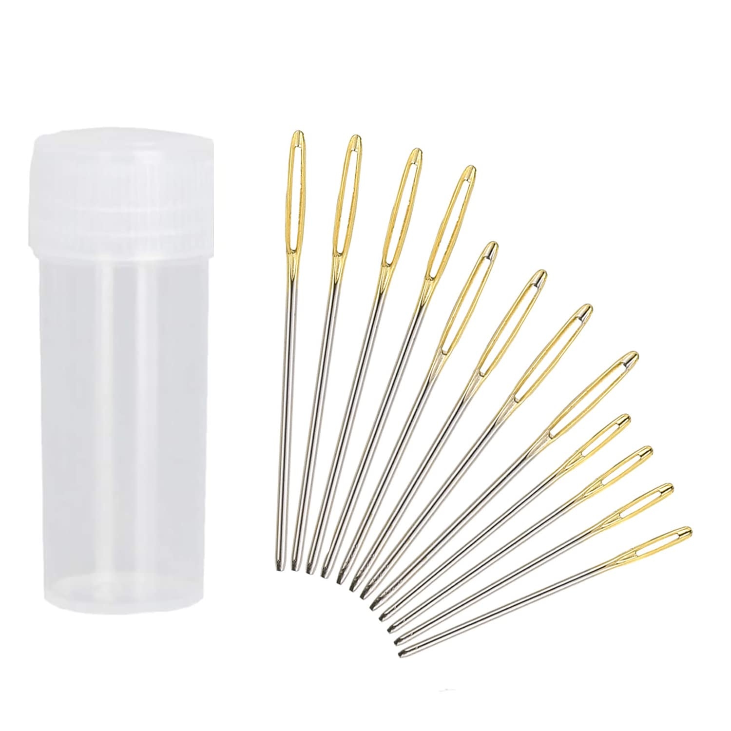 Blunt Thick Needle Crossword Clue Eketirry 46pc Blunt Needle Kit 8 Sizes Stainless Steel Yarn Needles W Threaders Markers Big Needle For Injection