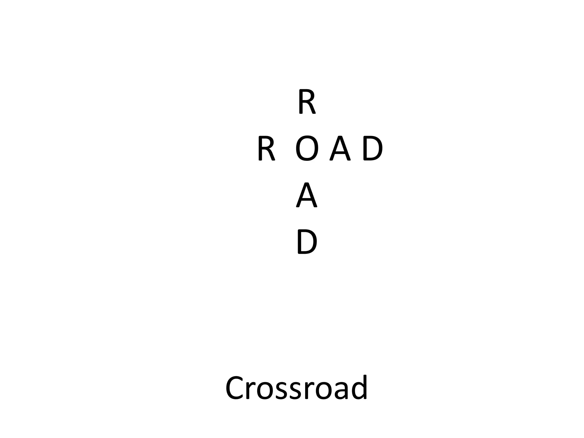 roads roads rebus puzzle