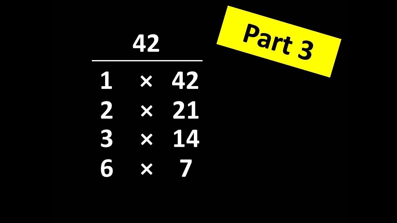 what is a factor pair