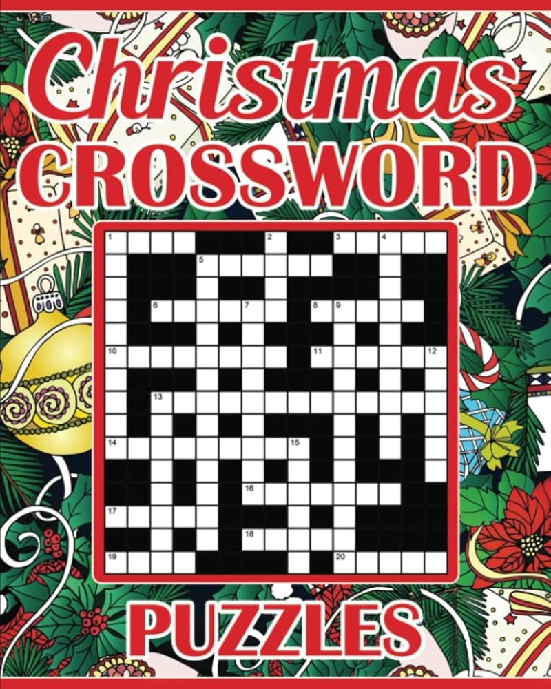 Christmas Crossword Puzzles Fun Holiday Themed Puzzle Book Dylanna Press 9781647902490 Amazon Books Christmas Crossword Puzzles Fun Holiday Themed Puzzle Book Dylanna Press 9781647902490 Amazon Books