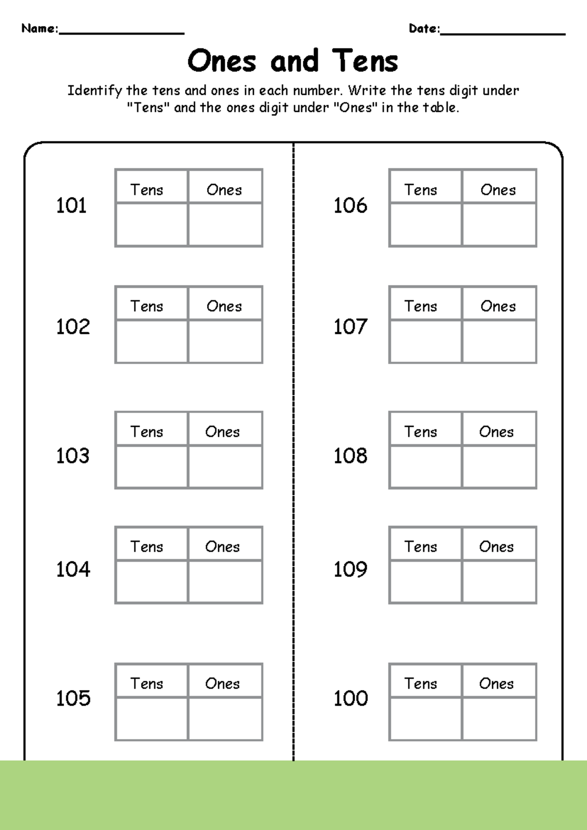 Comparing Numbers Between 100 And 999 2nd Grade Worksheet Comparison Symbol gt lt Or Studocu