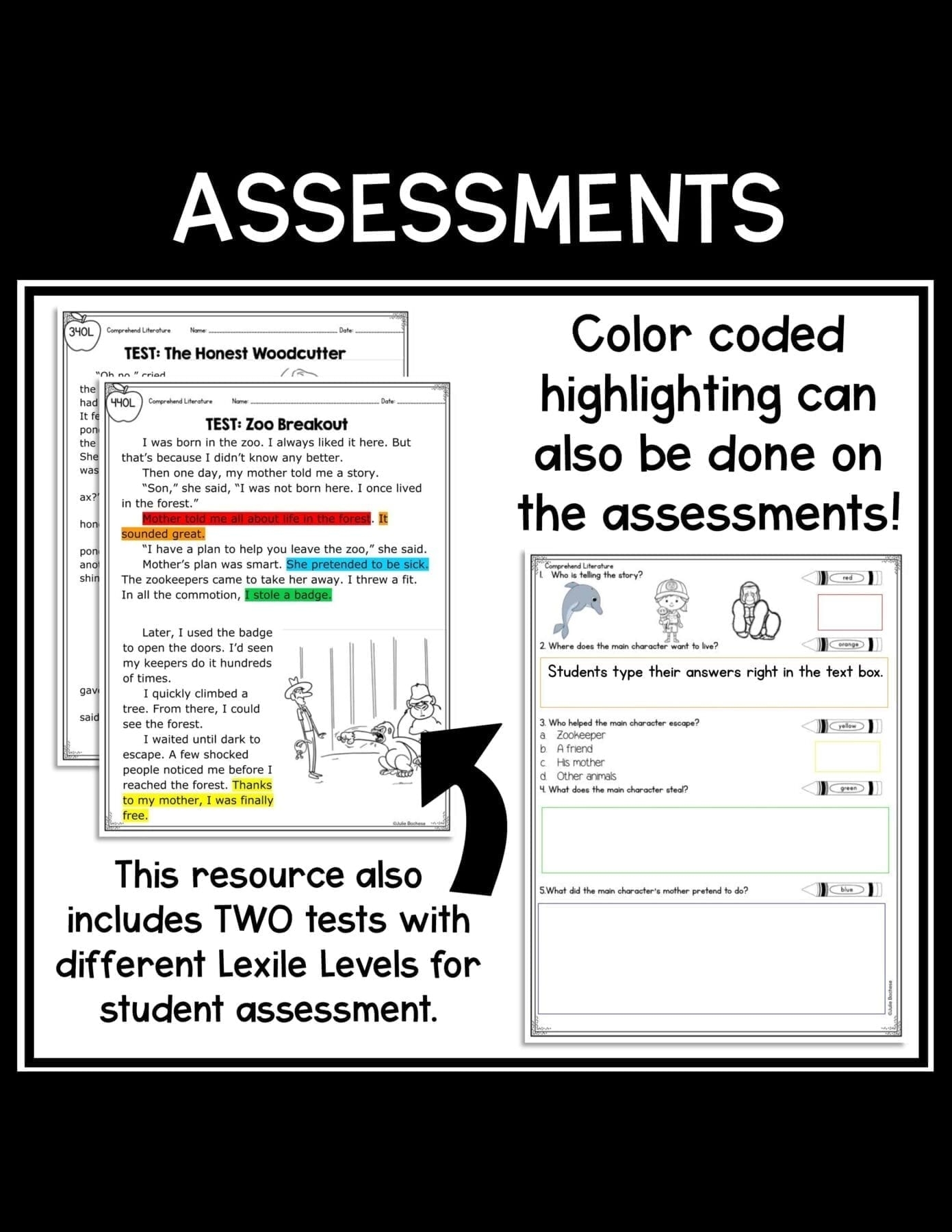 Comprehend Fiction 1st Grade RL 1 10 MagiCore