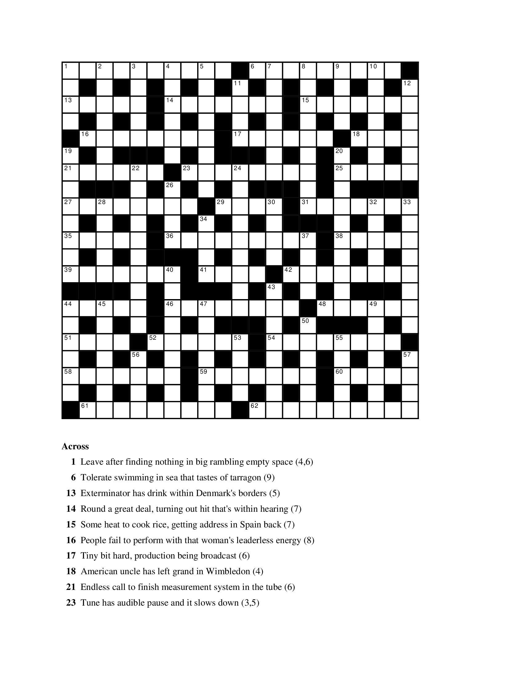 printable difficult crossword puzzles
