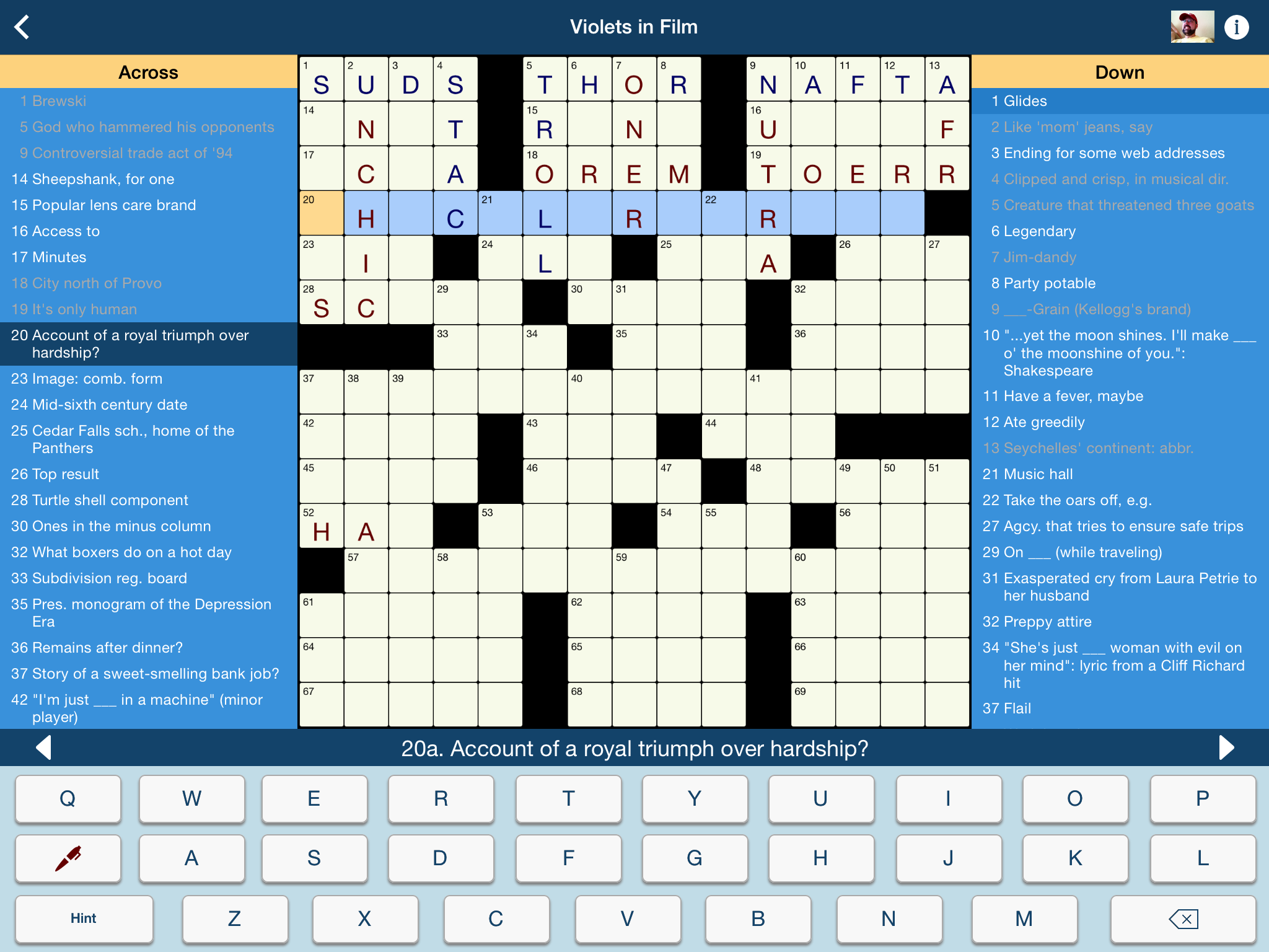 free online crosswords boatload