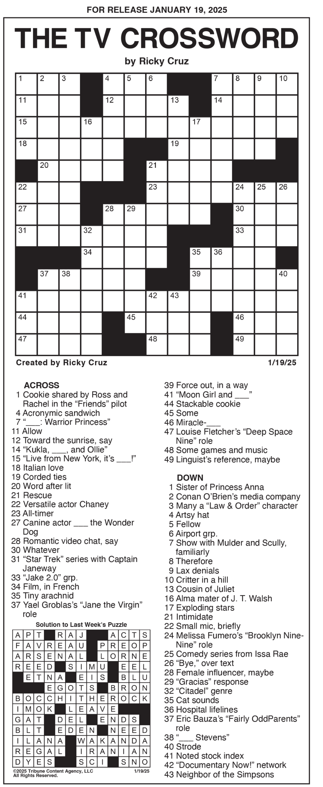 Crosswords Archives Tribune Content Agency