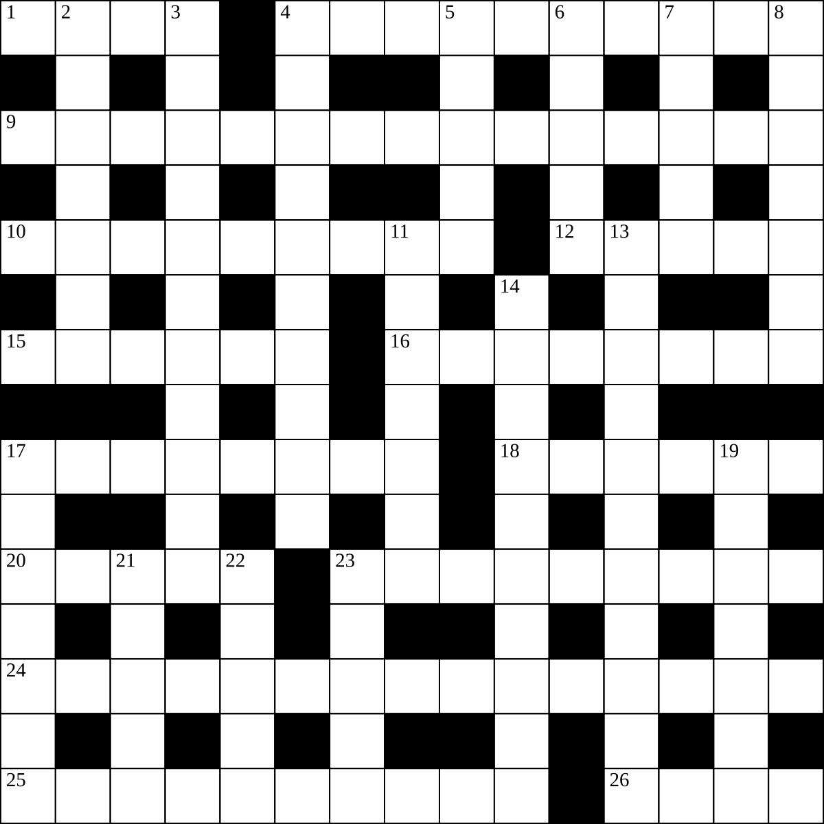 globe and mail crossword cryptic