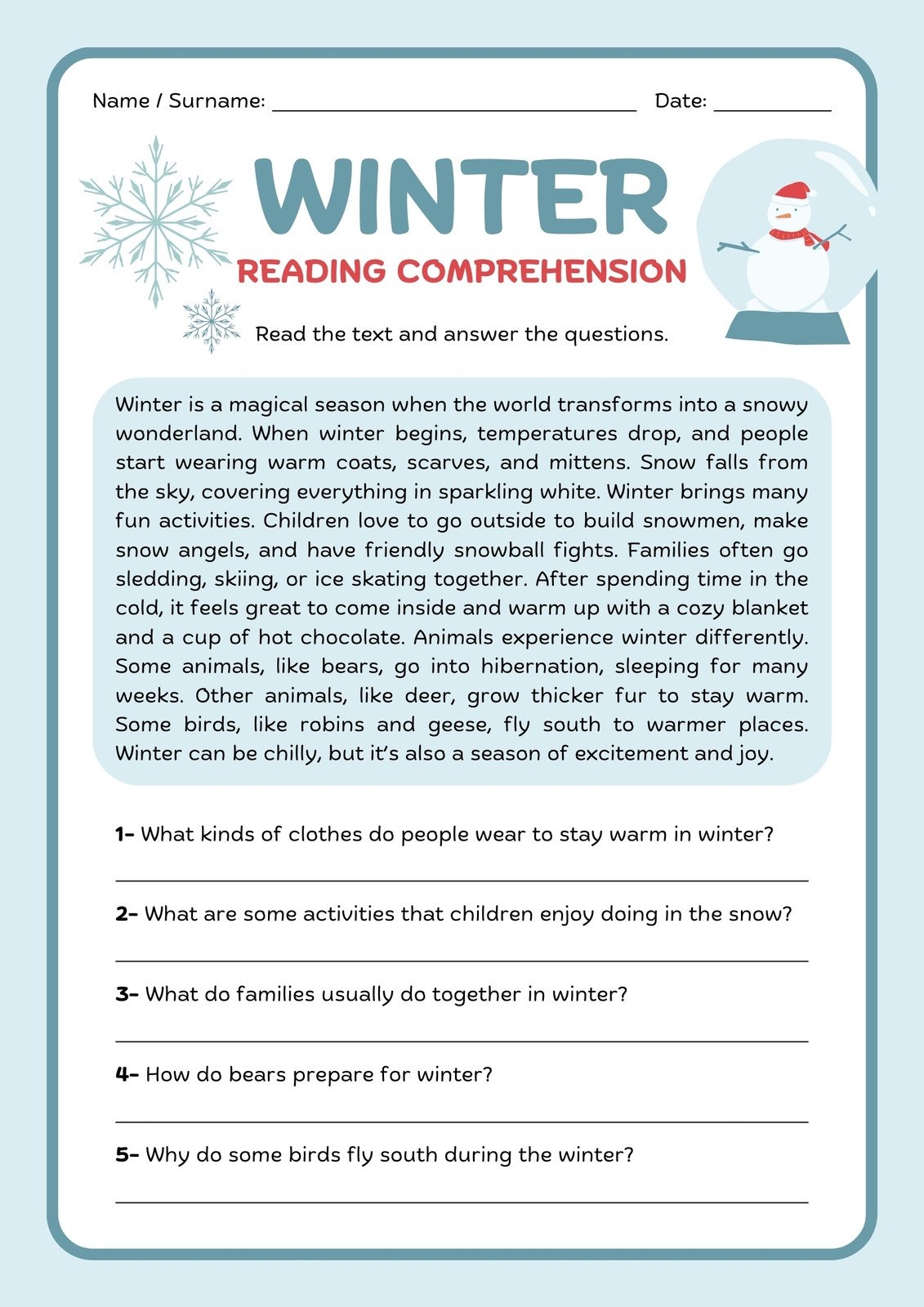 Customize 515 Reading Comprehension Worksheets Templates Online Canva