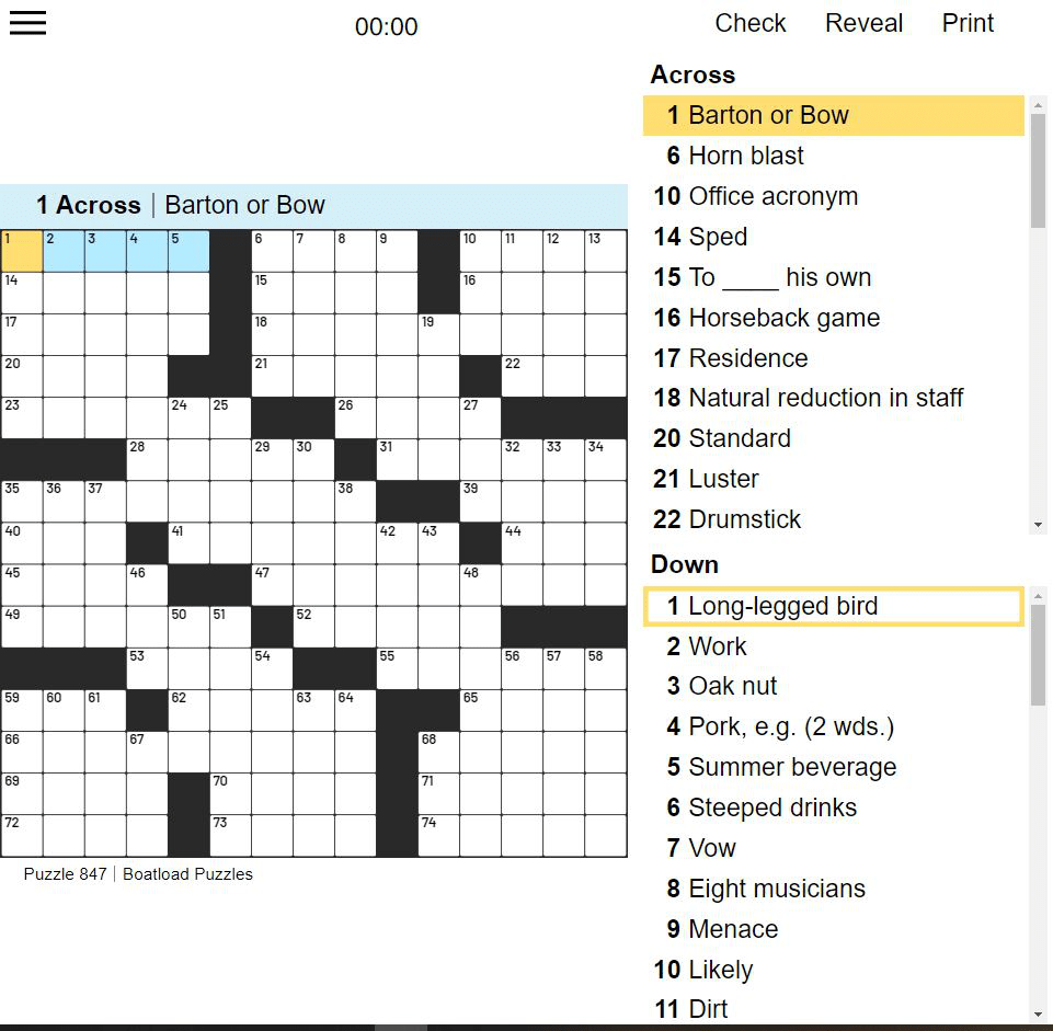 tribune crossword puzzle answers today