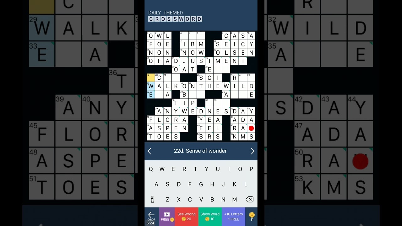 DAILY THEMED CROSSWORD PUZZLE FOR SATURDAY RETRO SATURDAYS ANSWERS YouTube