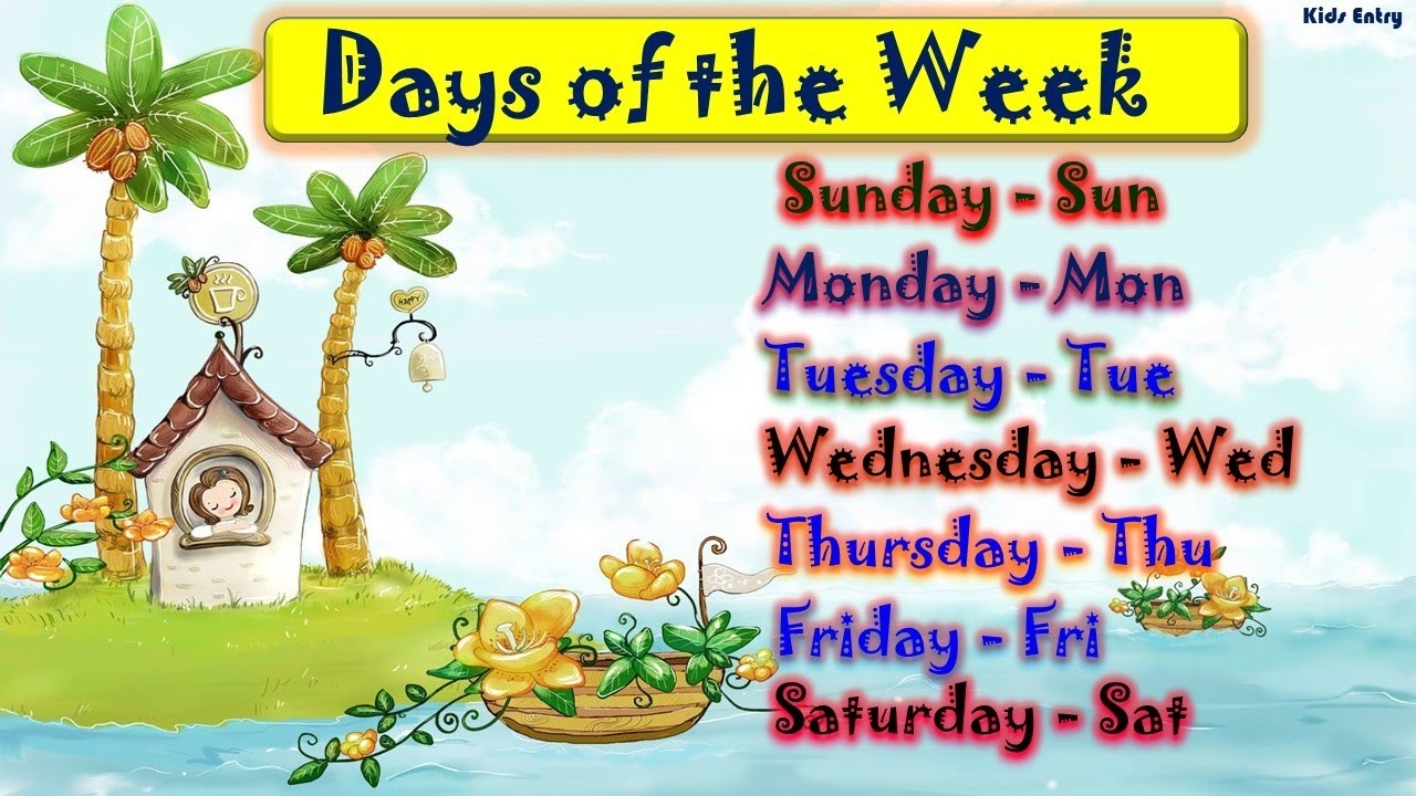 abbreviation for days of the week