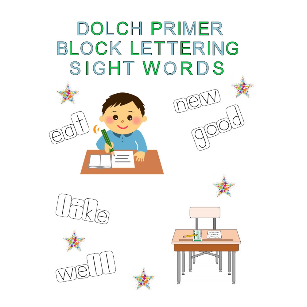 dolch primer sight words