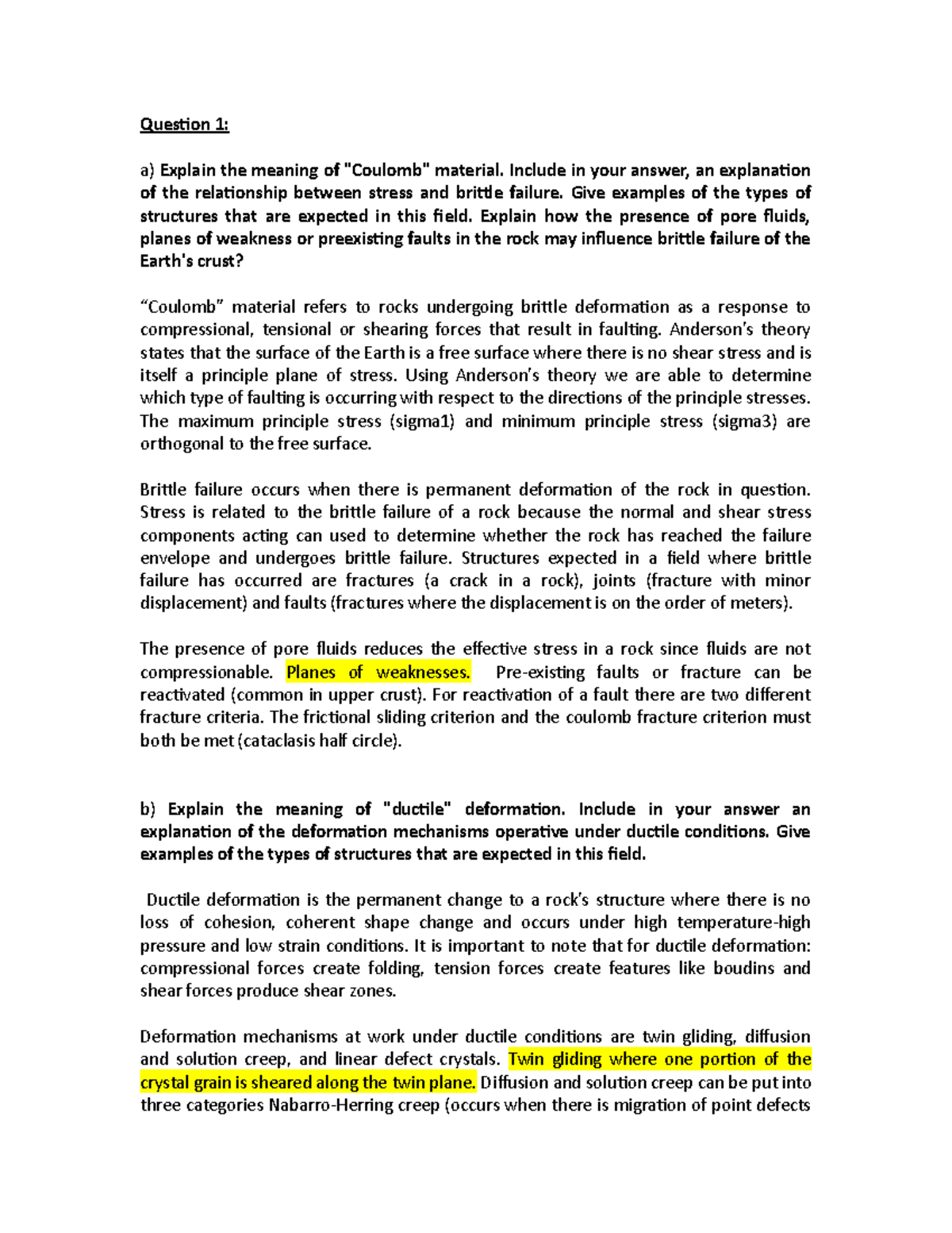 Earth Portrait Of A Planet 6E Stephen Marshak Comprehensive Overview Studocu