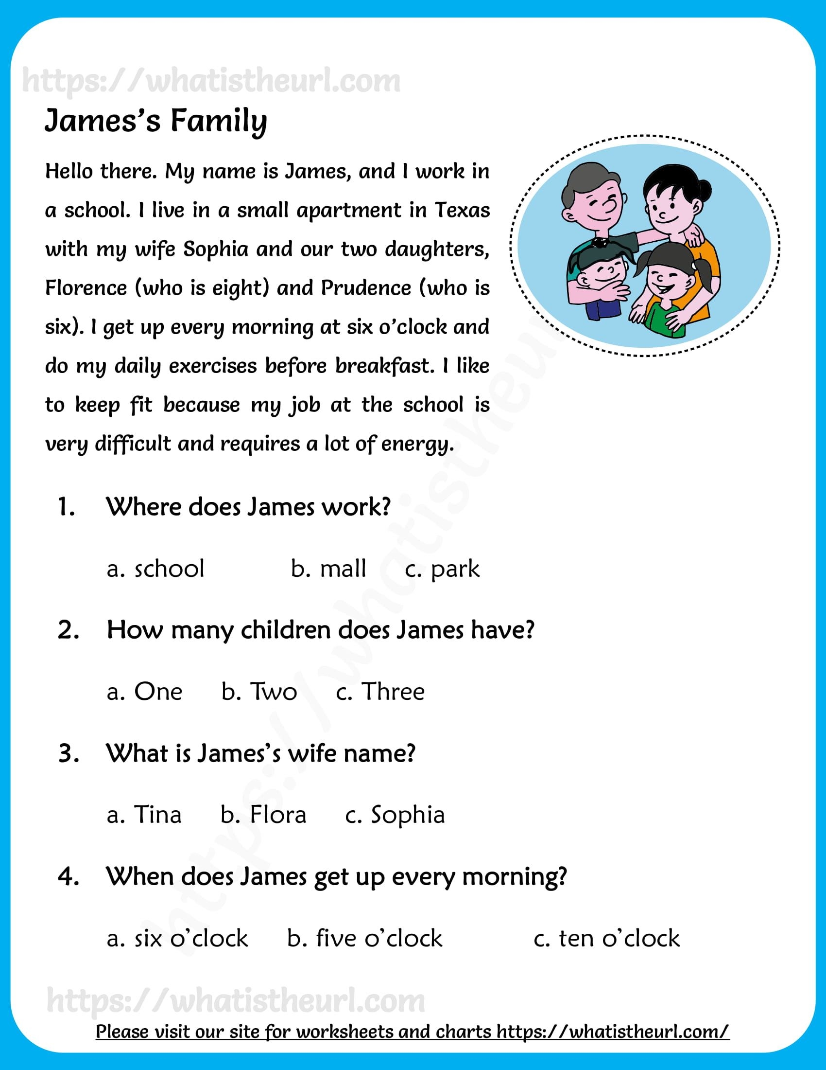 comprehension for class 2 pdf