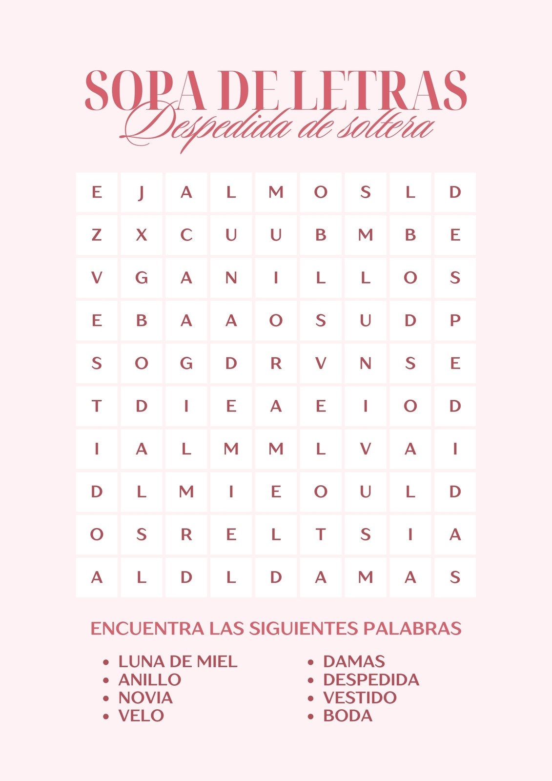 Explor Plantillas De Sopa De Letras Para Imprimir Personalizables Gratis Canva Explor Plantillas De Sopa De Letras Para Imprimir Personalizables Gratis Canva