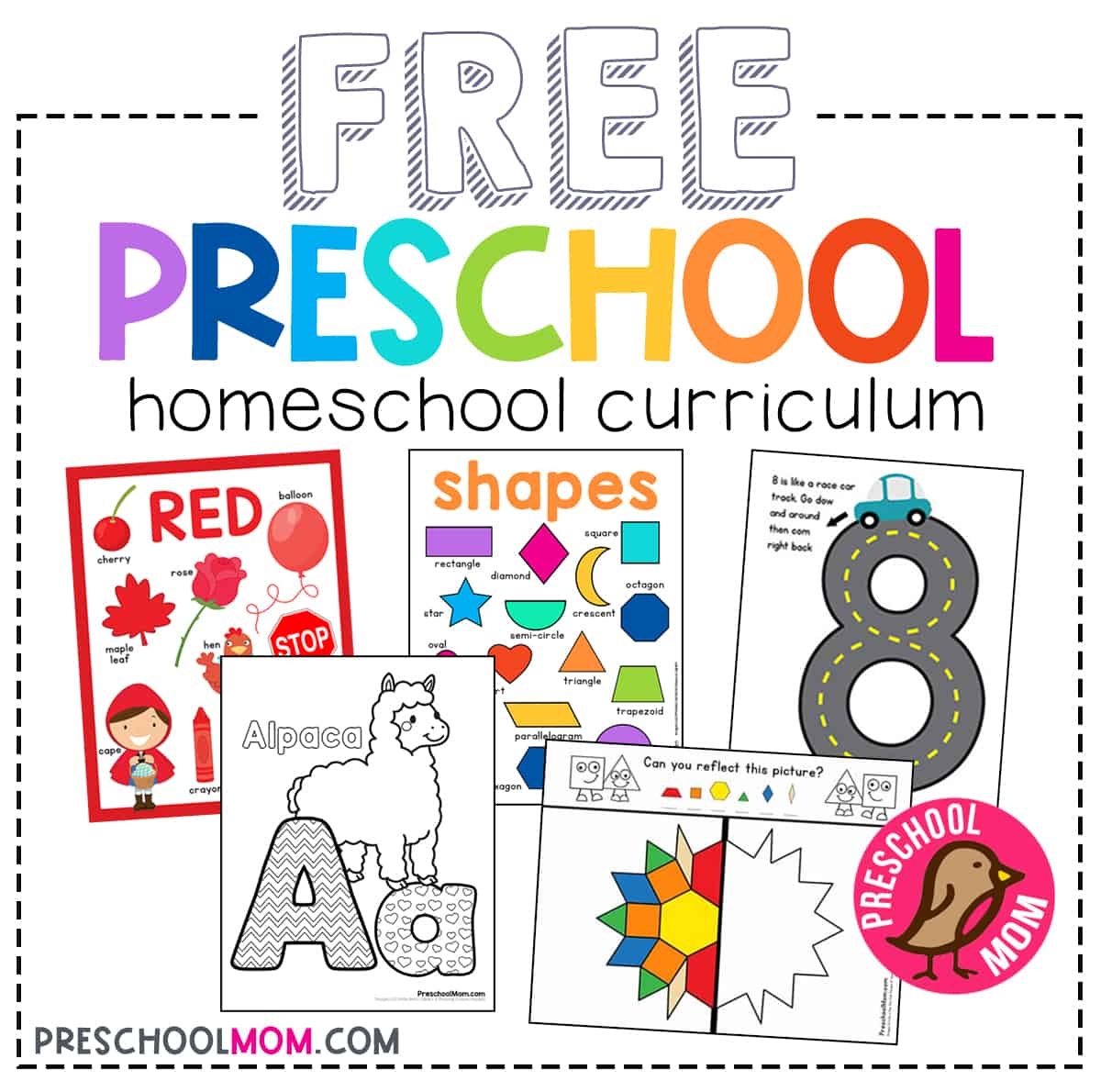 free prek printable worksheets