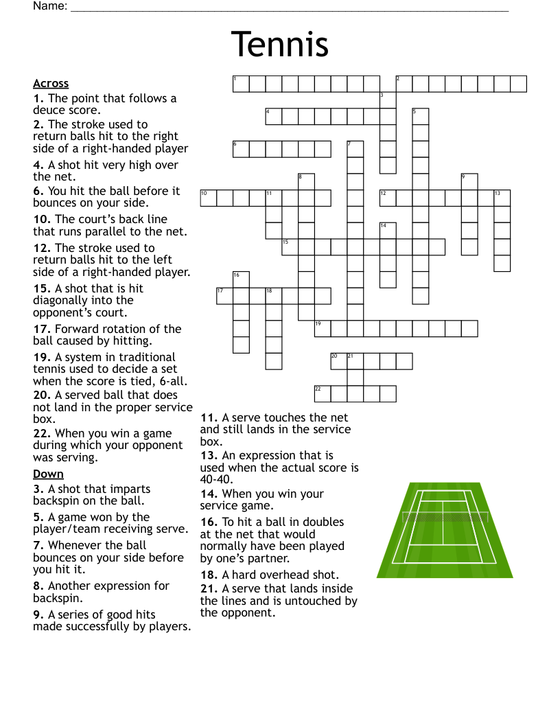 Fencing Terms Crossword WordMint Fencing Terms Crossword WordMint