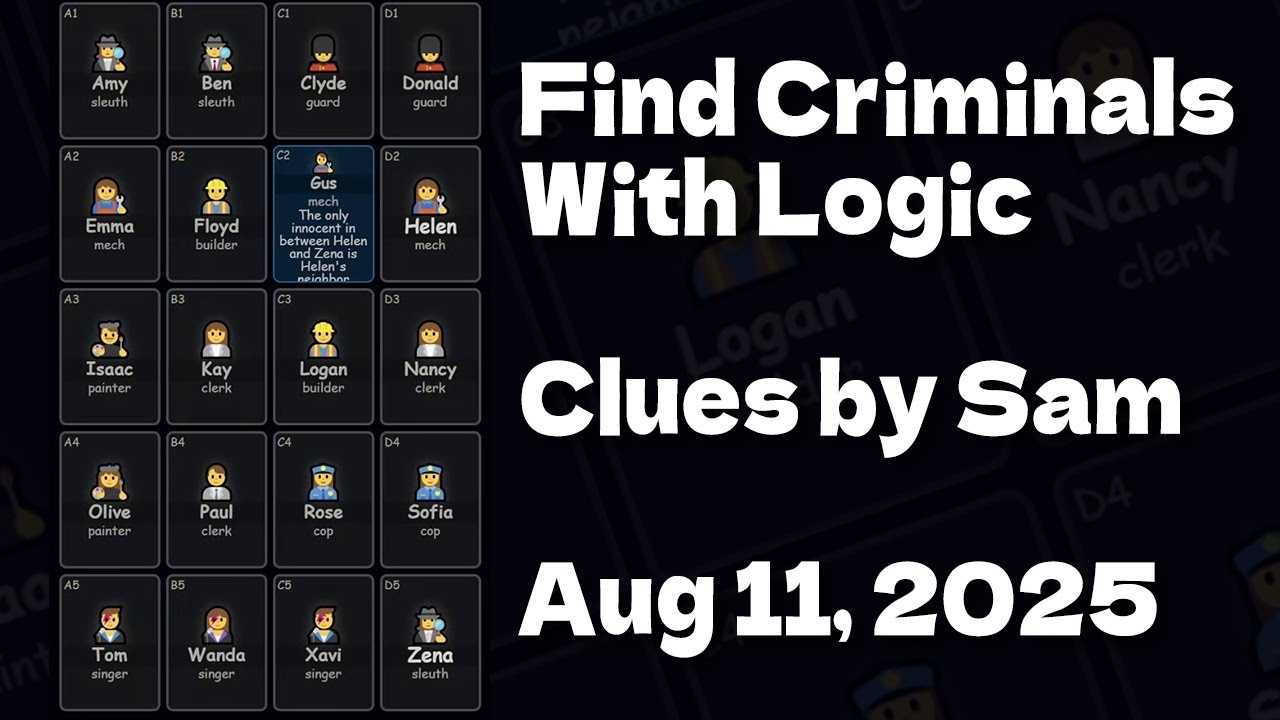 clues by sam archive