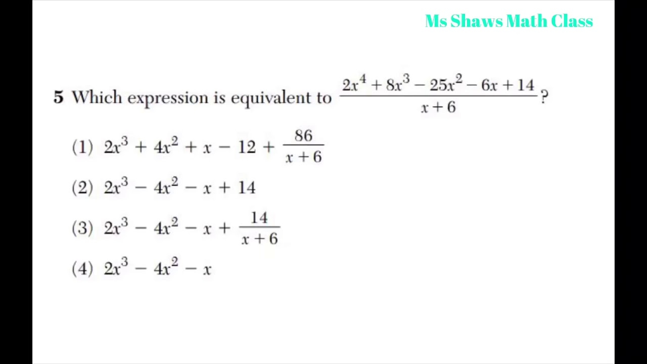 what is the equivalent expression
