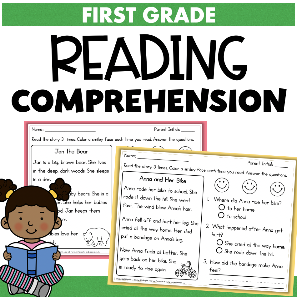 grade 1 reading comprehension