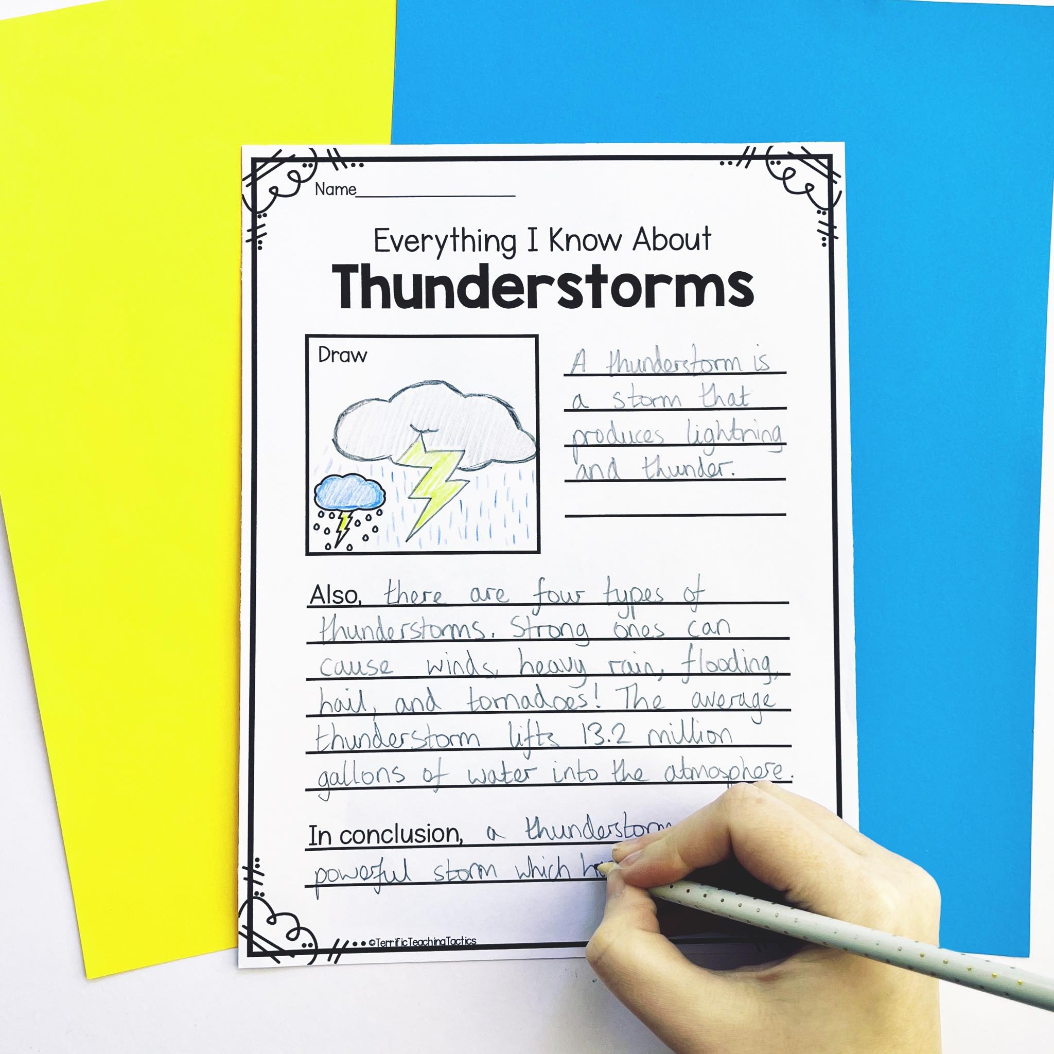 Fourth Grade Informational Writing Prompts And Worksheets Non Fiction Writing