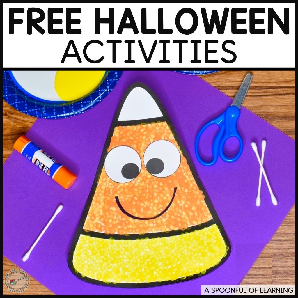 Free Halloween Activities For Kindergarten A Spoonful Of Learning