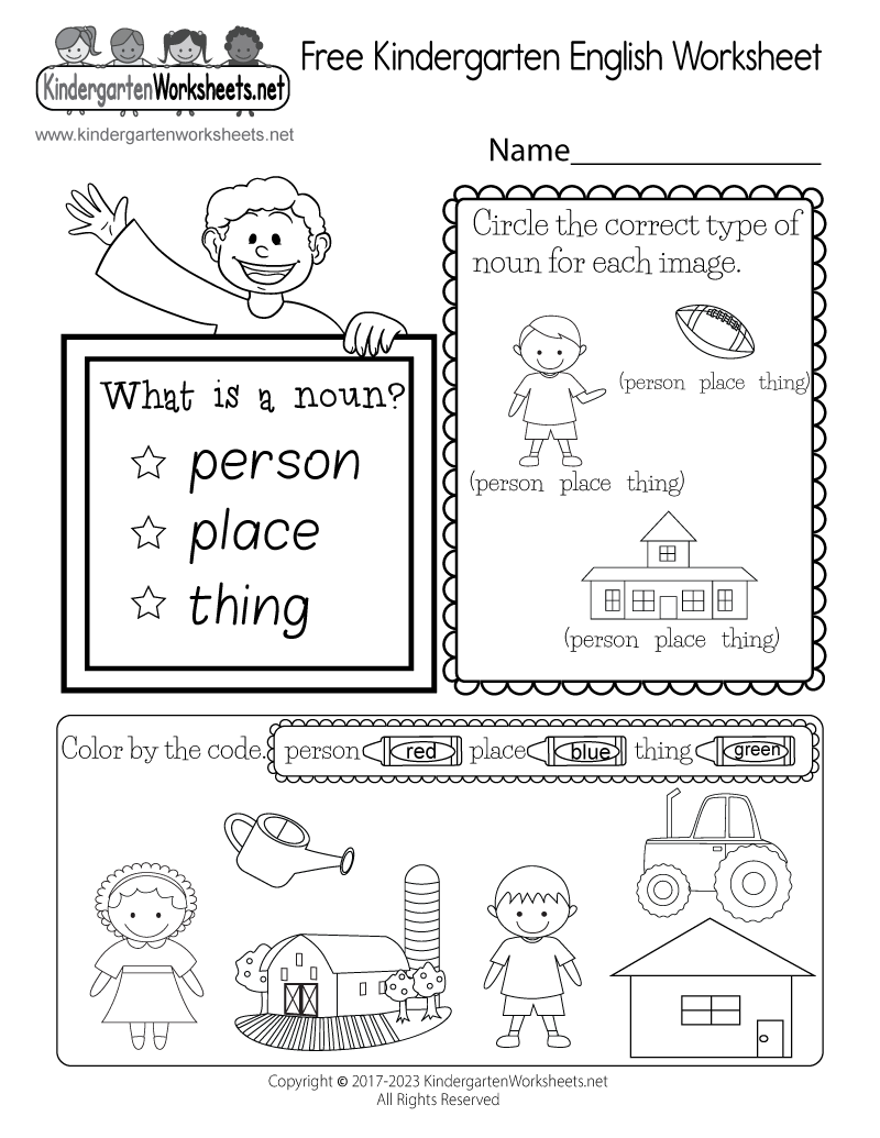 kindergarten worksheets pdf free download